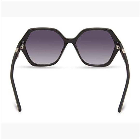 Acetate Geometric Square Sunglasses with UV Protection main image 6